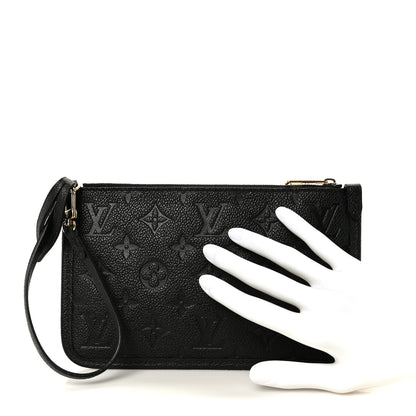 Louis Vuitton Empreinte CarryAll PM Pochette Black 2 of 7