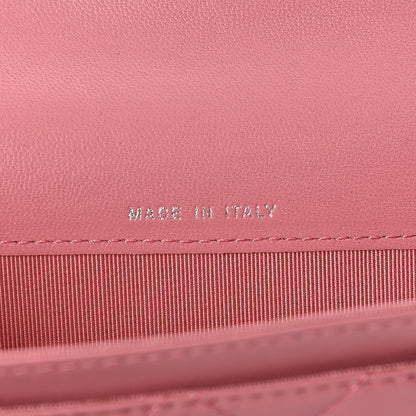 Chanel Lambskin Quilted Card Holder Pink 7 of 9