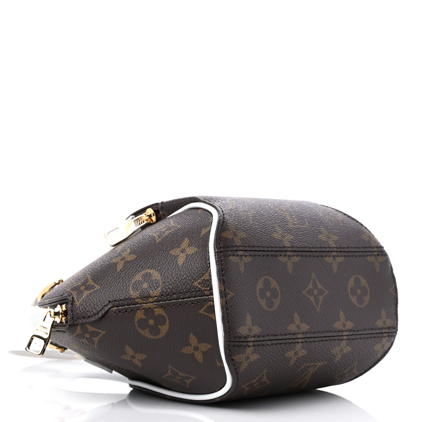 Monogram LV Match Ellipse BB White