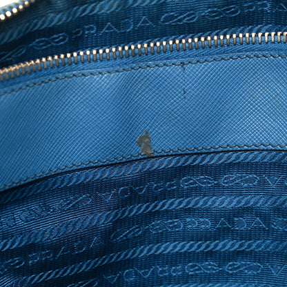 Prada Saffiano Medium Galleria Double Zip Tote Cobalto 11 of 25