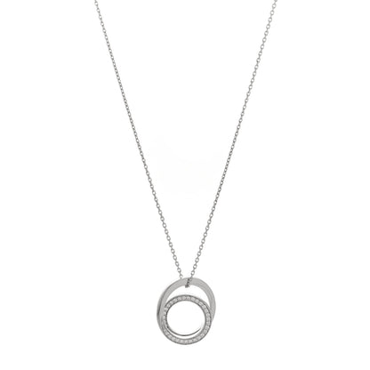 Cartier 18K White Gold Diamond Etincelle De Cartier Pendant Necklace 1 of 5