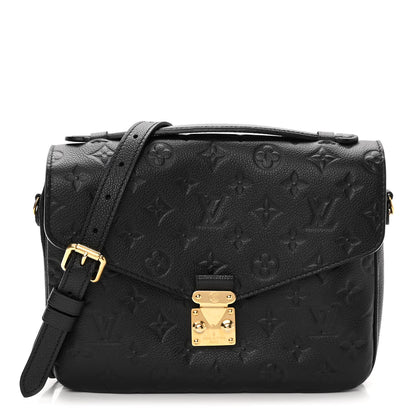 Louis Vuitton Empreinte Pochette Metis Black 1 of 9