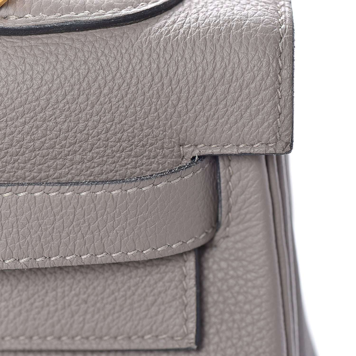 Hermes Togo Kelly Retourne 32 Gris Asphalte 42 of 48