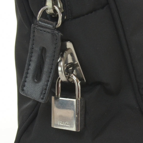 Prada Tessuto Nylon Handbag Nero Black 5 of 8