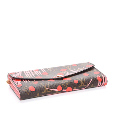 Louis Vuitton Monogram Jungle Dots Sarah Wallet Sugar Pink Poppy 4 of 7