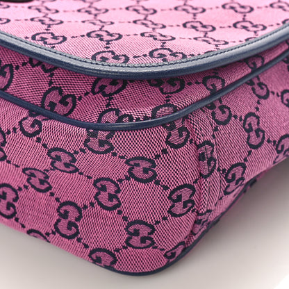 Gucci Monogram GG Childrens Messenger Bag Pink 9 of 9