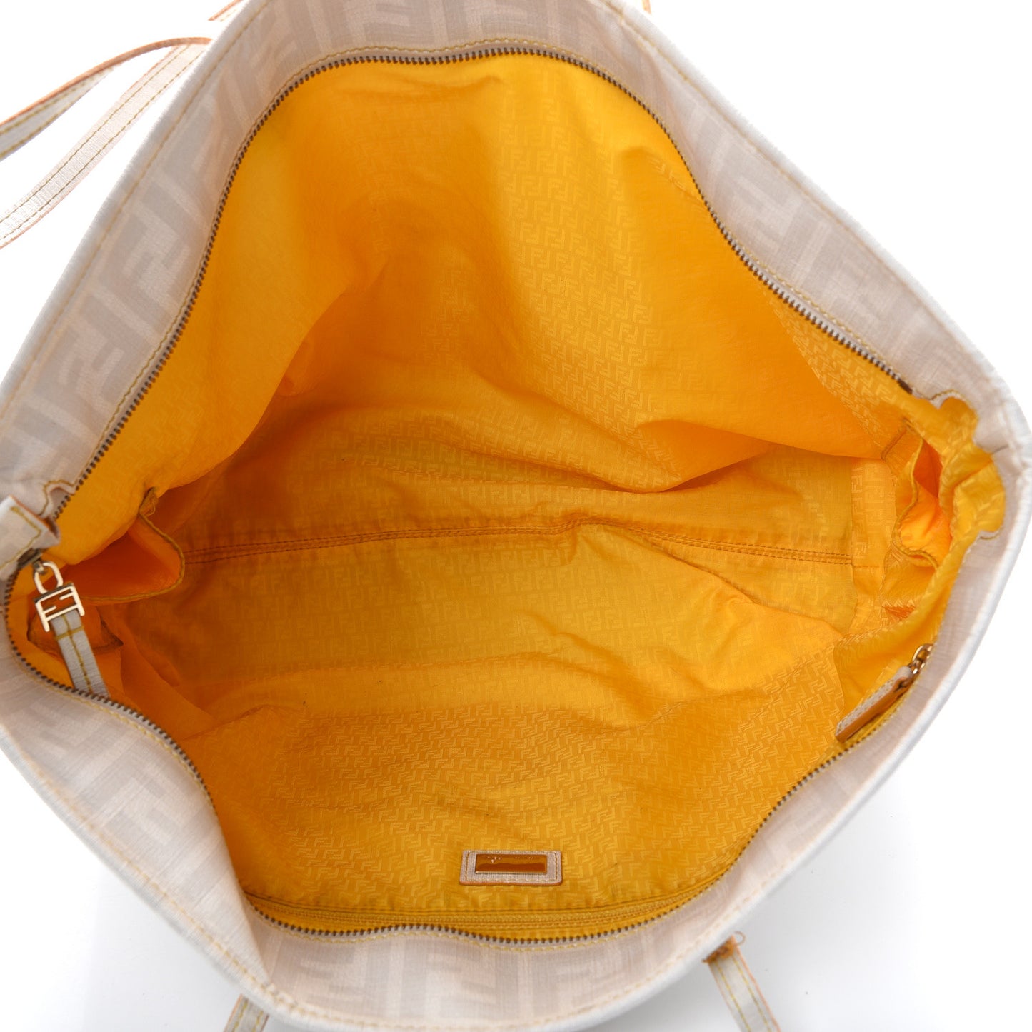 Zucca Spalmati Medium Roll Tote Bianco