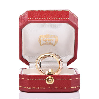 Cartier 18K Pink Yellow White Gold Classic Trinity Ring 53 6.25 6 of 6
