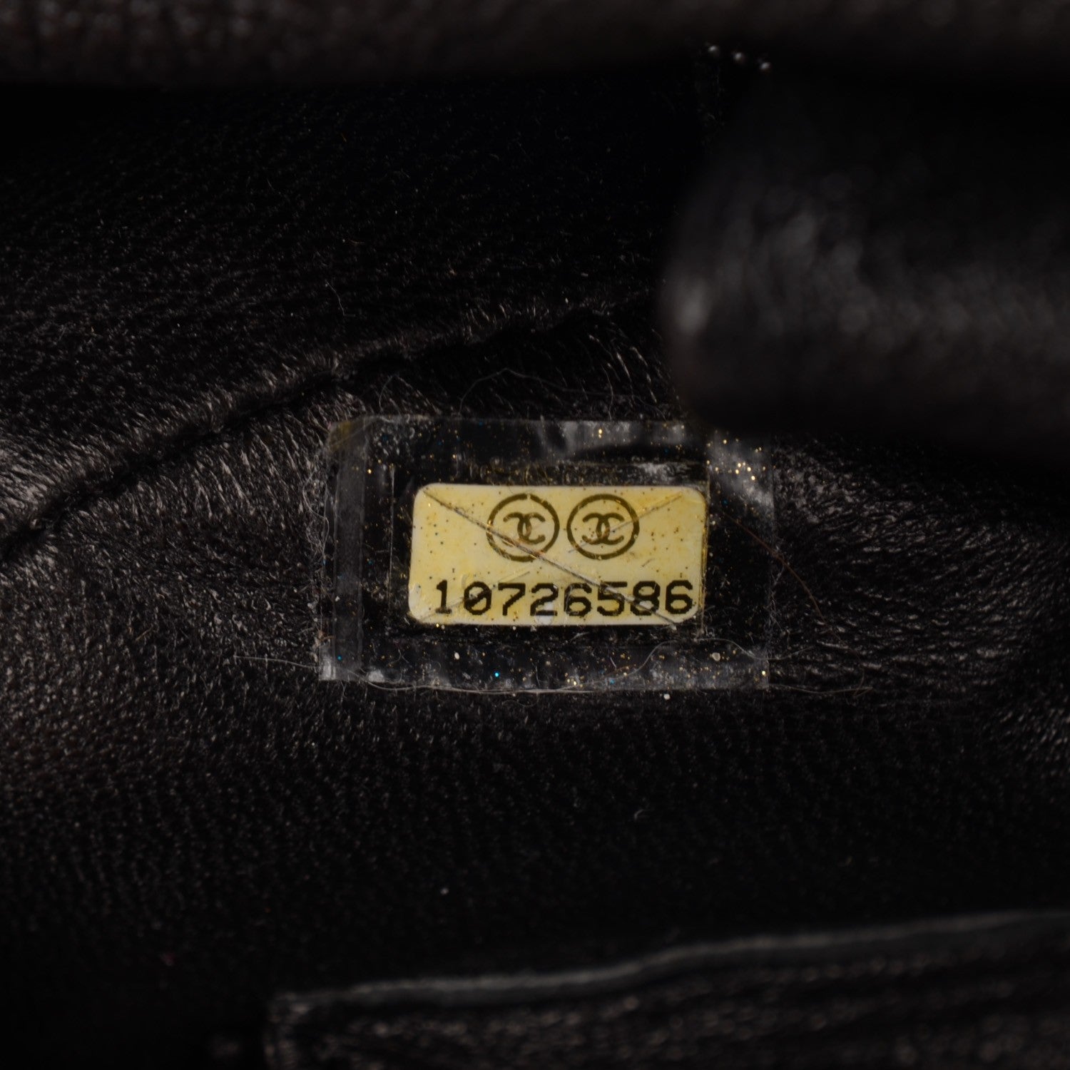 Chanel Metallic Goatskin Luxe Ligne Flap Black 6 of 7