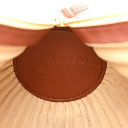 Loewe X HOWLS MOVING CASTLE Lambskin Pleated Heen Bracelet Pouch Shoulder Bag 6 of 14