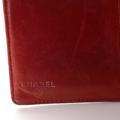 Chanel Caviar Timeless CC Compact French Wallet Red 6 of 20