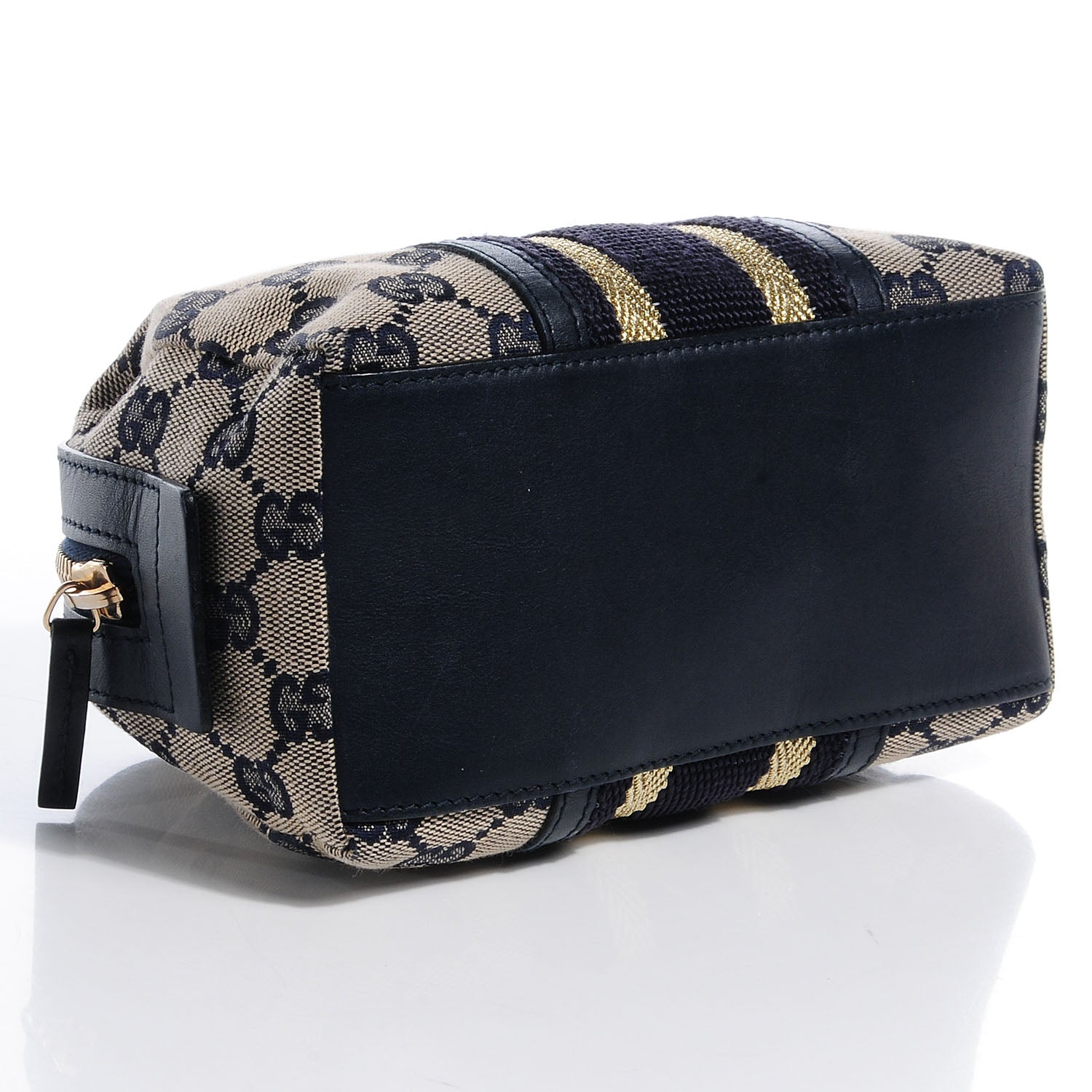 Gucci Monogram Web Small Cosmetic Case Navy 4 of 7