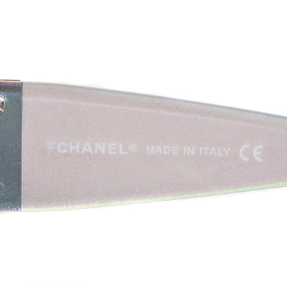 Chanel Crystal CC Logo Sunglasses 4095-B Silver 3 of 6