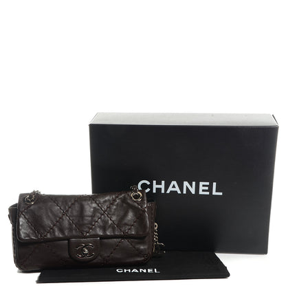 Chanel Calfskin Expandable Flap Brown 3 of 9