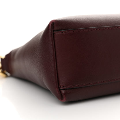 Burberry Horseferry Check Small Chichester Crossbody Clutch Bag Burgundy 8 of 10