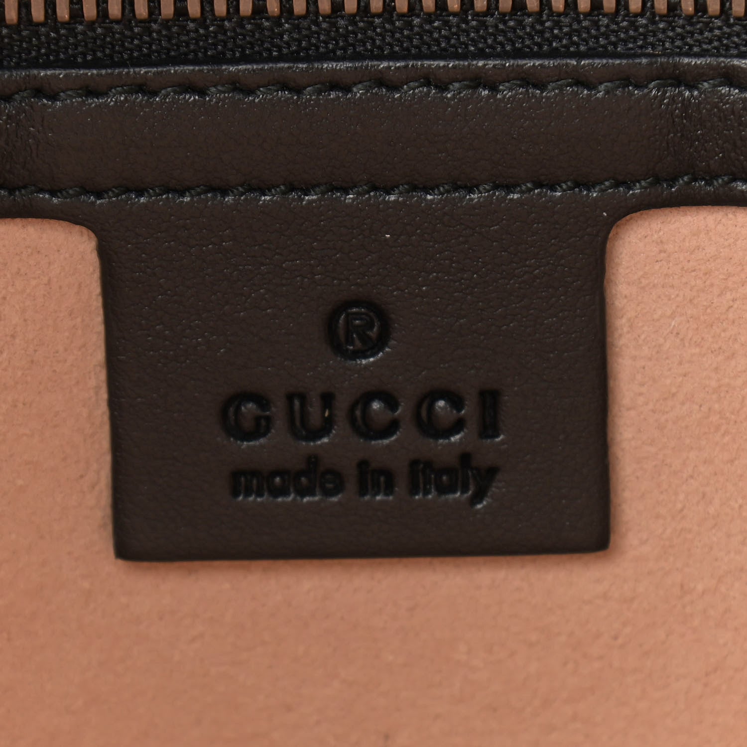 Gucci Calfskin Matelasse GG Marmont Flat Messenger Bag Black 6 of 10