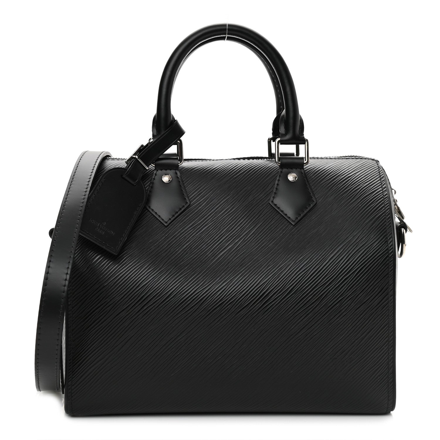 Louis Vuitton Epi Speedy Bandouliere 25 Black 1 of 9