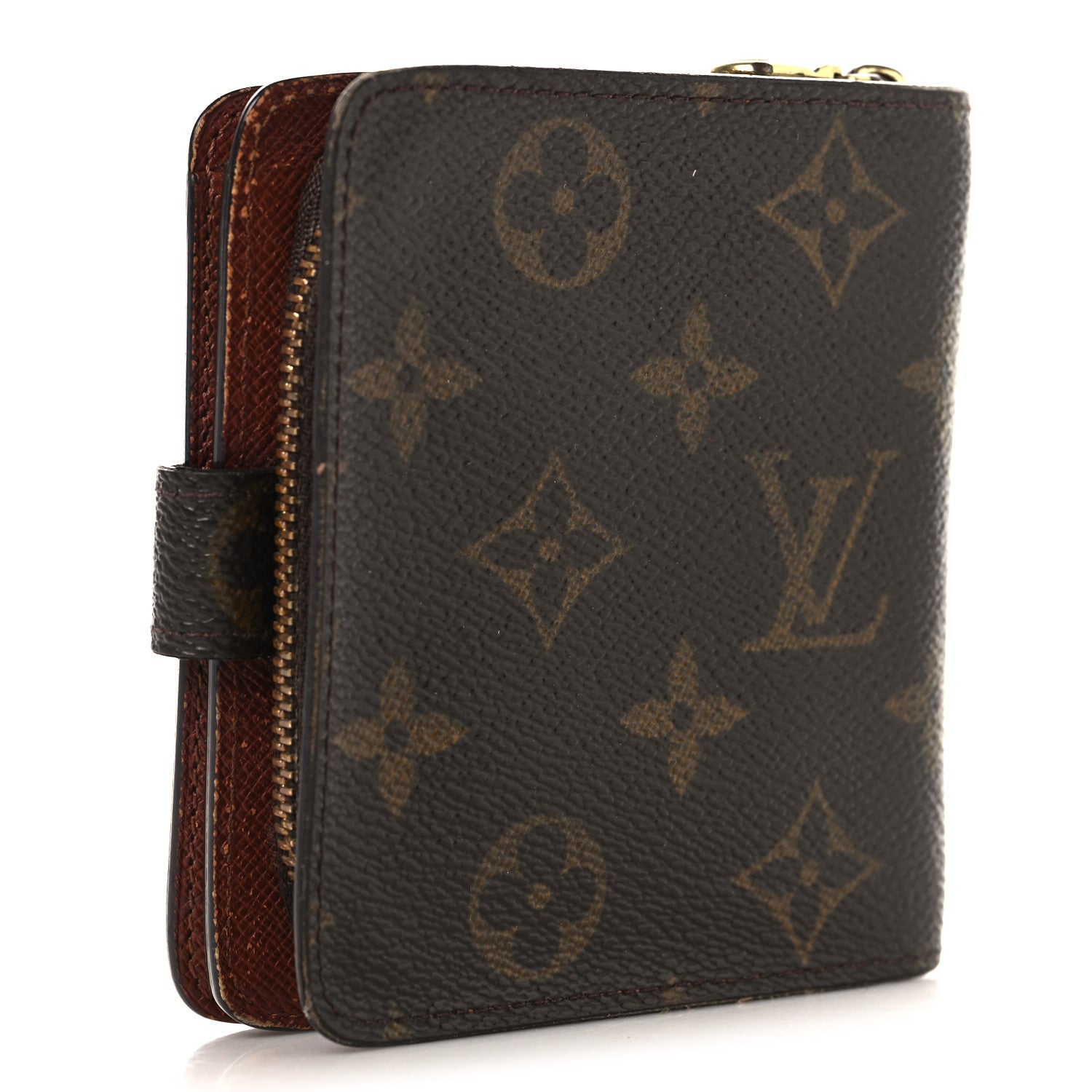 Louis Vuitton Monogram Compact Zippe Zipped Wallet 3 of 15