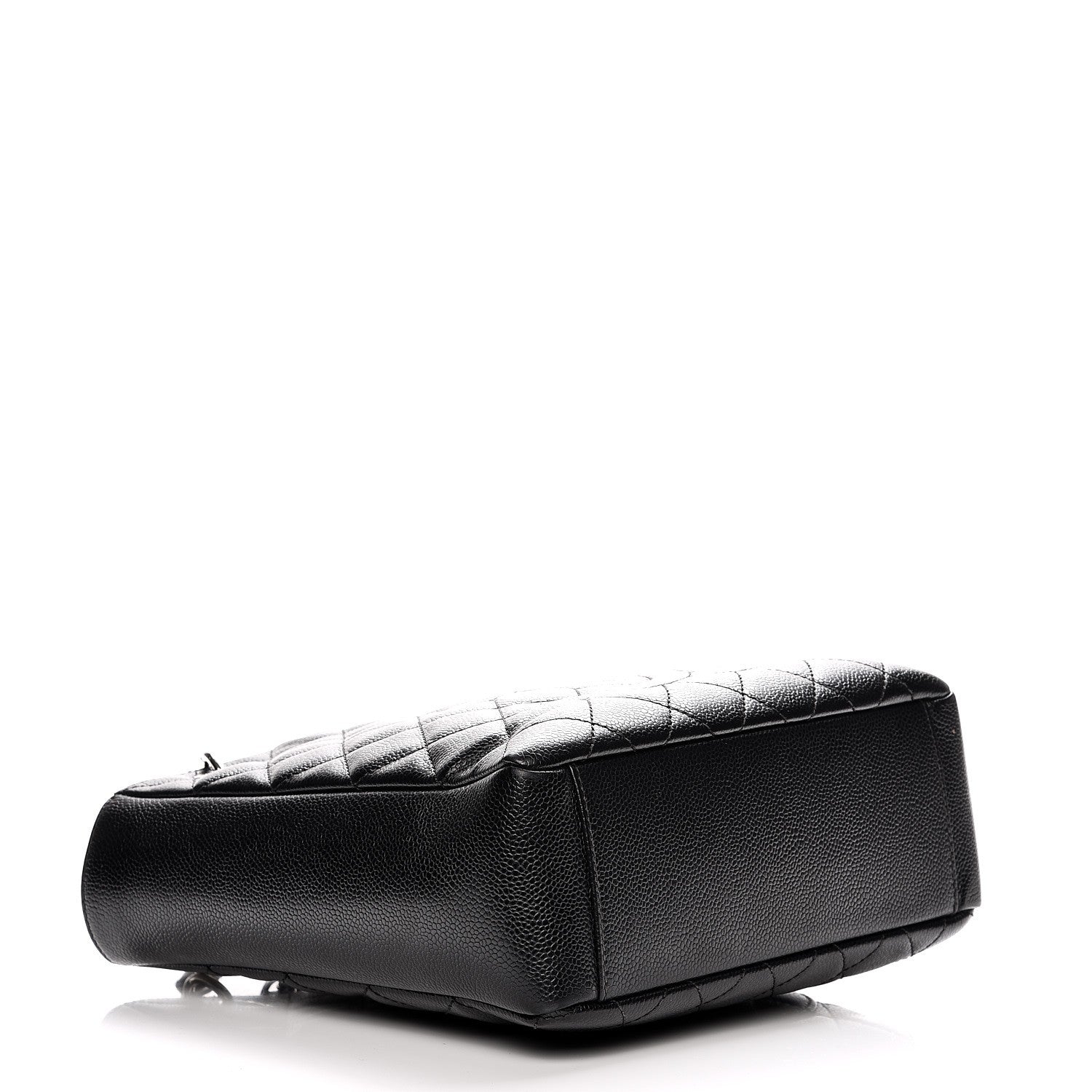Chanel Caviar Quilted Petit Shopping Tote PST Black 4 of 10