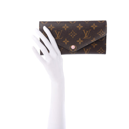 Louis Vuitton Monogram Josephine Wallet Rose Ballerine 2 of 9