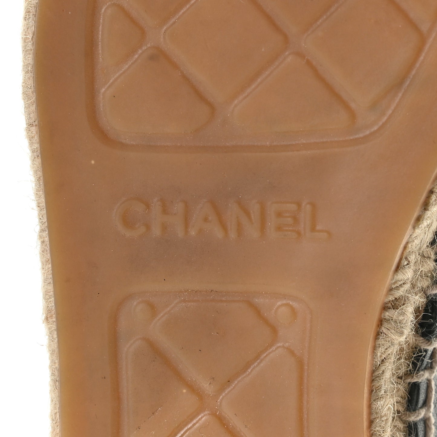 Lambskin CC Espadrilles 38 Black
