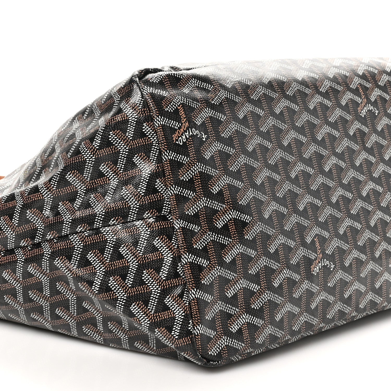 Goyard Goyardine Saint Louis GM Black Gold 9 of 11
