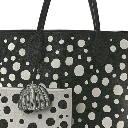 Louis Vuitton LV X YK Empreinte Neverfull MM Black White 9 of 11