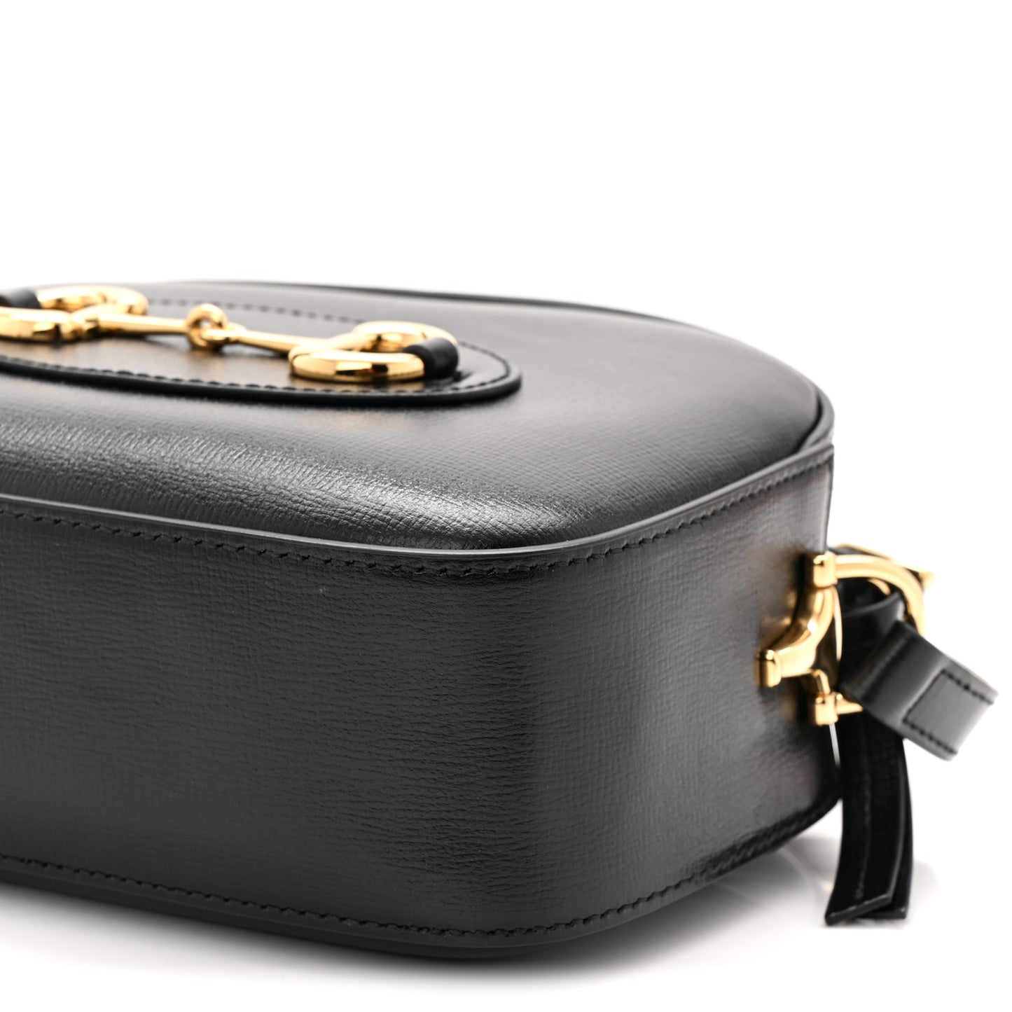 Calfskin Mini Horsebit 1955 Camera Shoulder Bag  Black