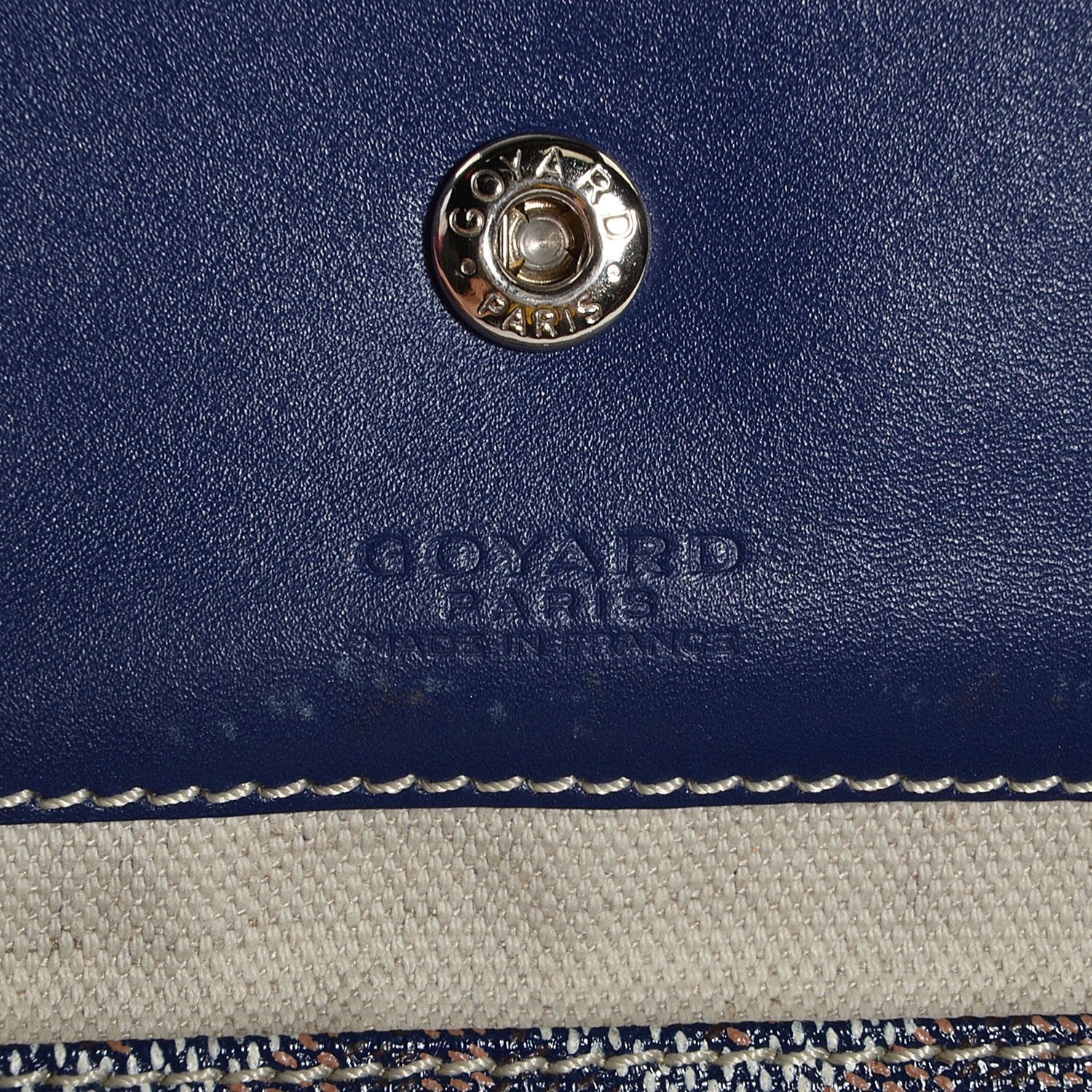 Goyard Goyardine Saint Louis GM Blue 8 of 8