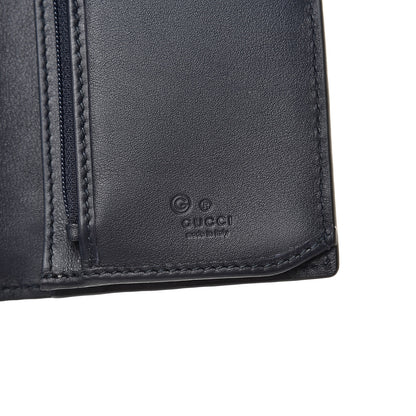 Gucci Microguccissima Bi-Fold Organizer Wallet Blue 6 of 8