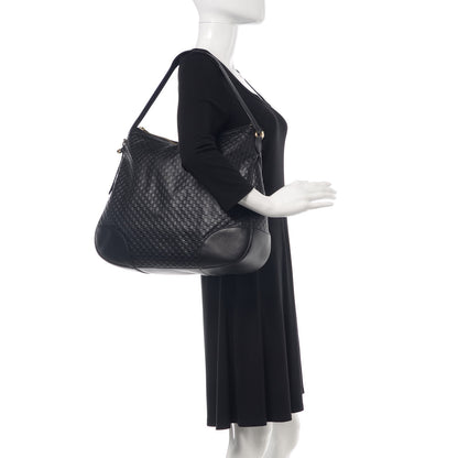Gucci Soft Microguccissima Margaux Hobo Black 2 of 9