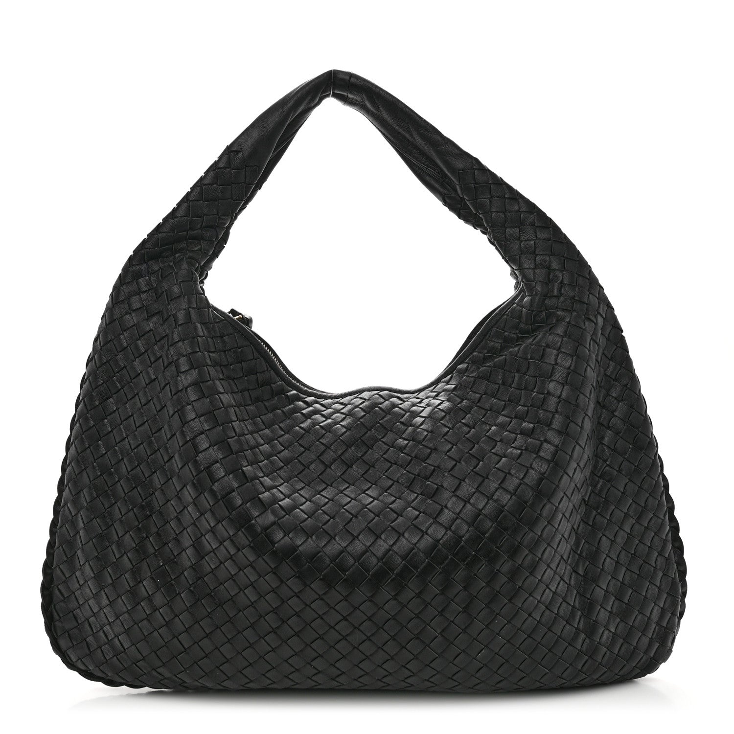 Bottega Veneta Nappa Intrecciato Medium Veneta Hobo Black 1 of 10