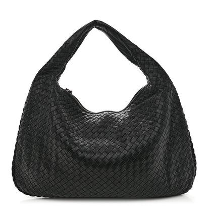 Bottega Veneta Nappa Intrecciato Medium Veneta Hobo Black 1 of 10