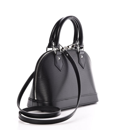 Louis Vuitton Epi Alma BB Black 3 of 7