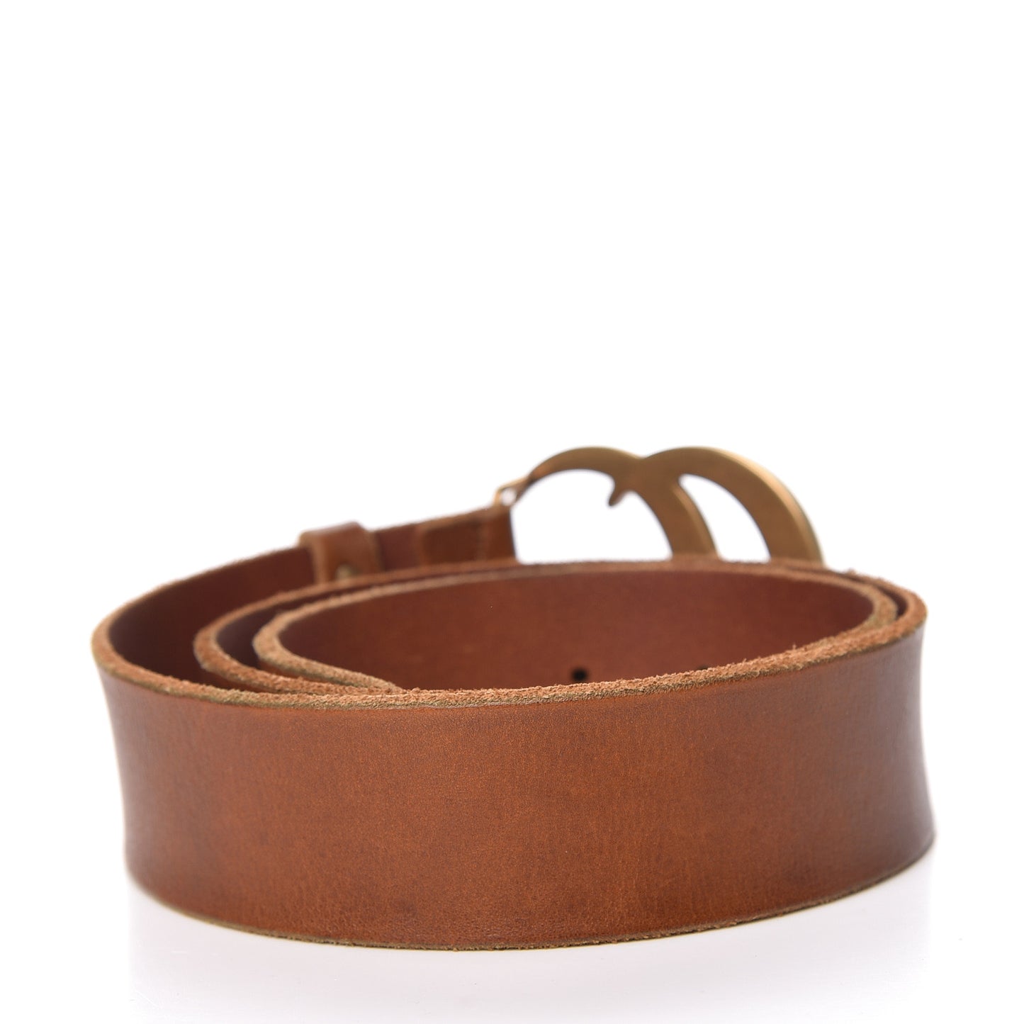 Faded Calfskin Double G 40mm Belt 80 32 Cuir