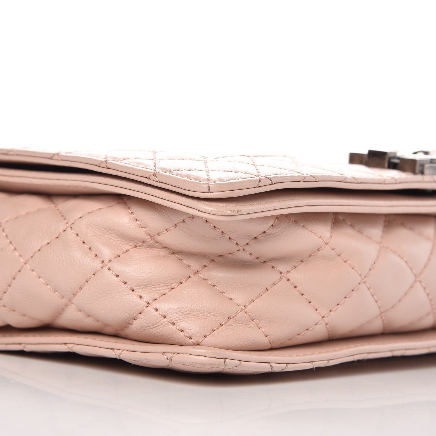 Chanel Calfskin New Medium Boy Reverso Flap Light Pink 12 of 13
