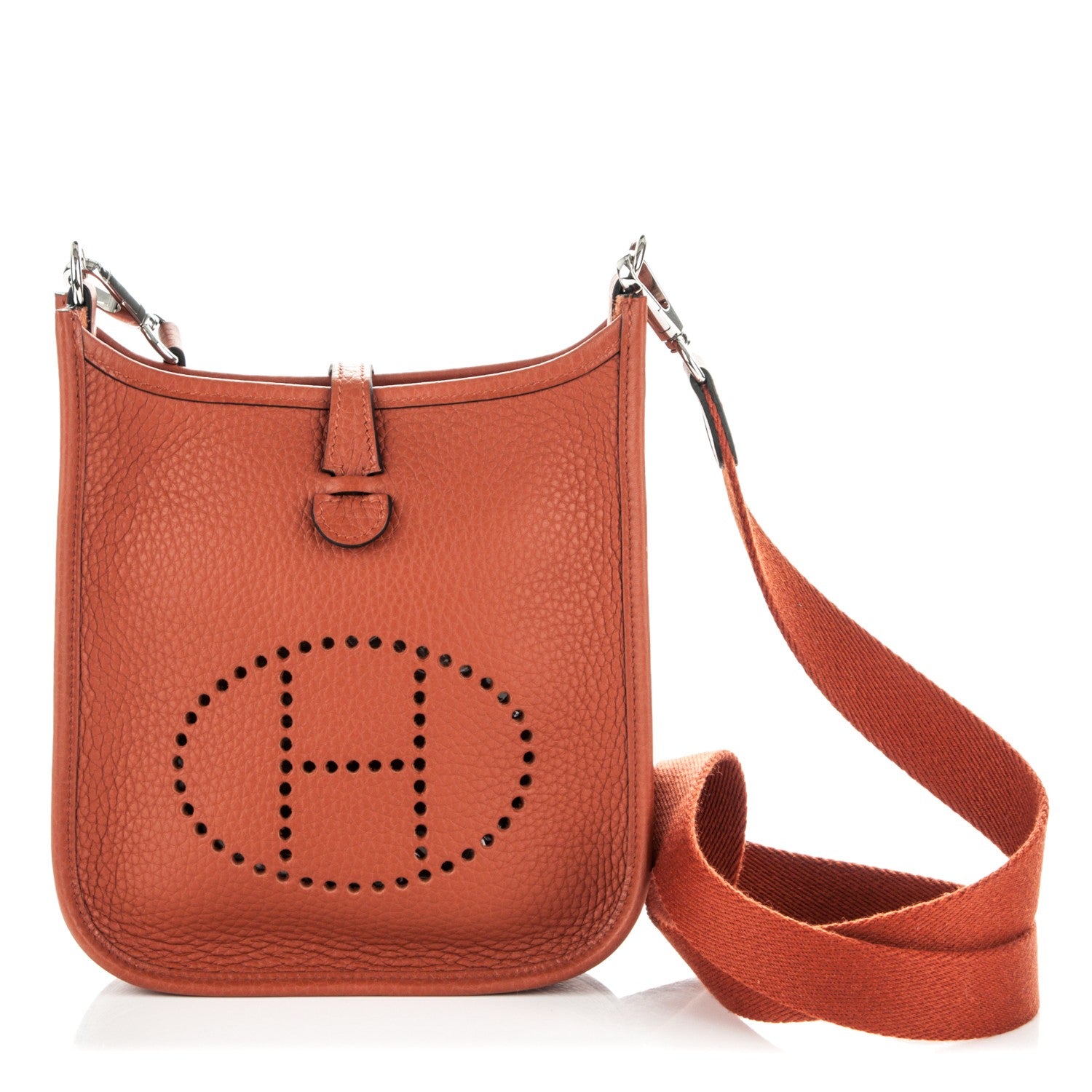Hermes Taurillon Clemence Evelyne III TPM Cuivre 1 of 7