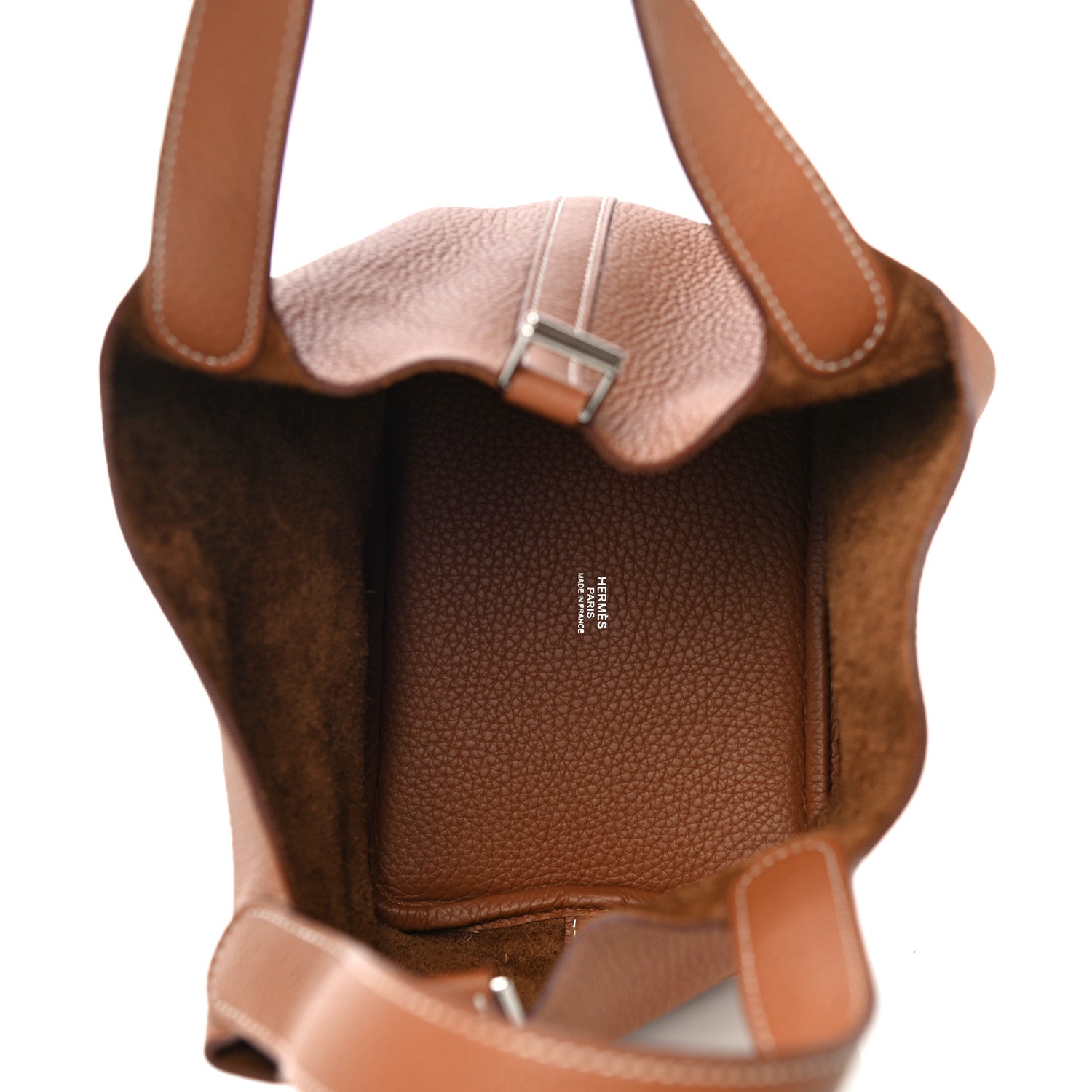 Hermes Taurillon Clemence Picotin Lock 18 PM Gold 5 of 11