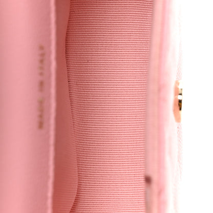 Chanel Caviar Quilted Mini Clutch With Chain Pink 5 of 12