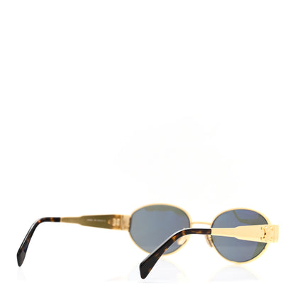 Celine Metal Triomphe 01 Sunglasses CL40235U Gold Green 4 of 8