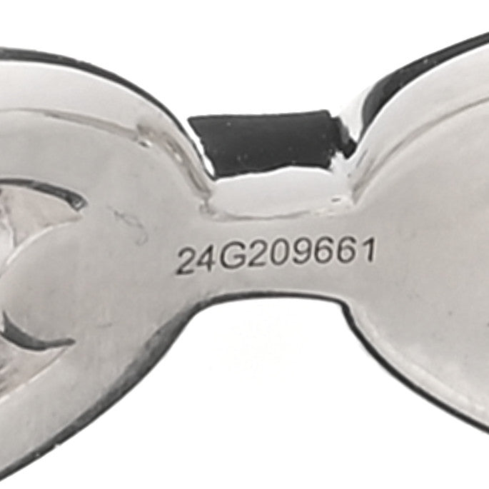 Hermes Sterling Silver PM Chaine d'Ancre Enchainee Band Ring 59 8.75 7 of 9