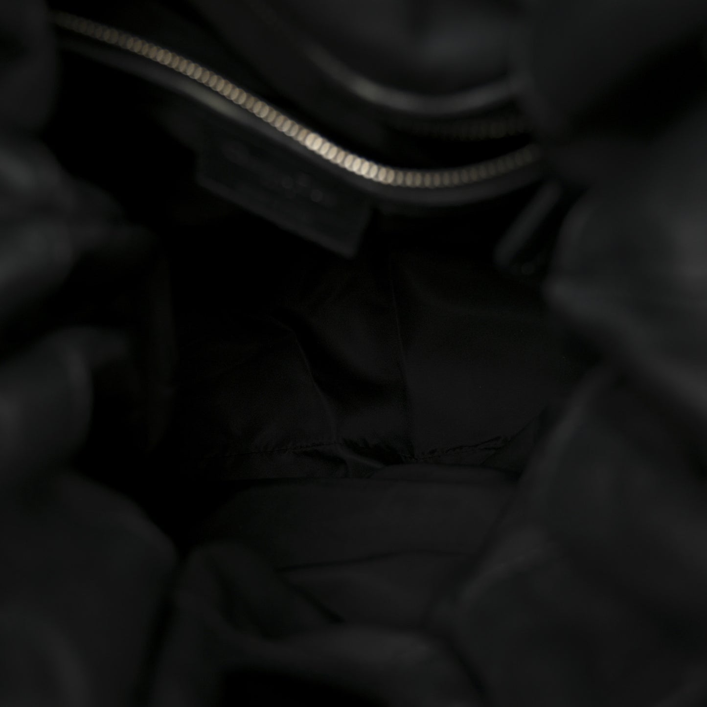 Nylon Cannage Charming Lock Tote Black