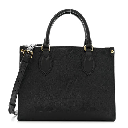 Louis Vuitton Empreinte Monogram Giant Onthego PM Black 1 of 10
