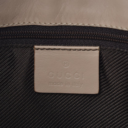 Gucci Monogram Small Jackie O Hobo Beige 6 of 10