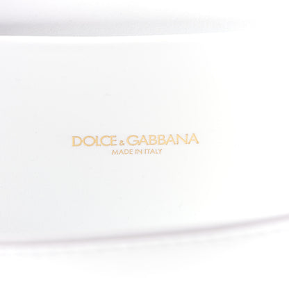 Dolce & Gabbana Smooth Calfskin Small Devotion Envelope Top Handle Bag White 6 of 8