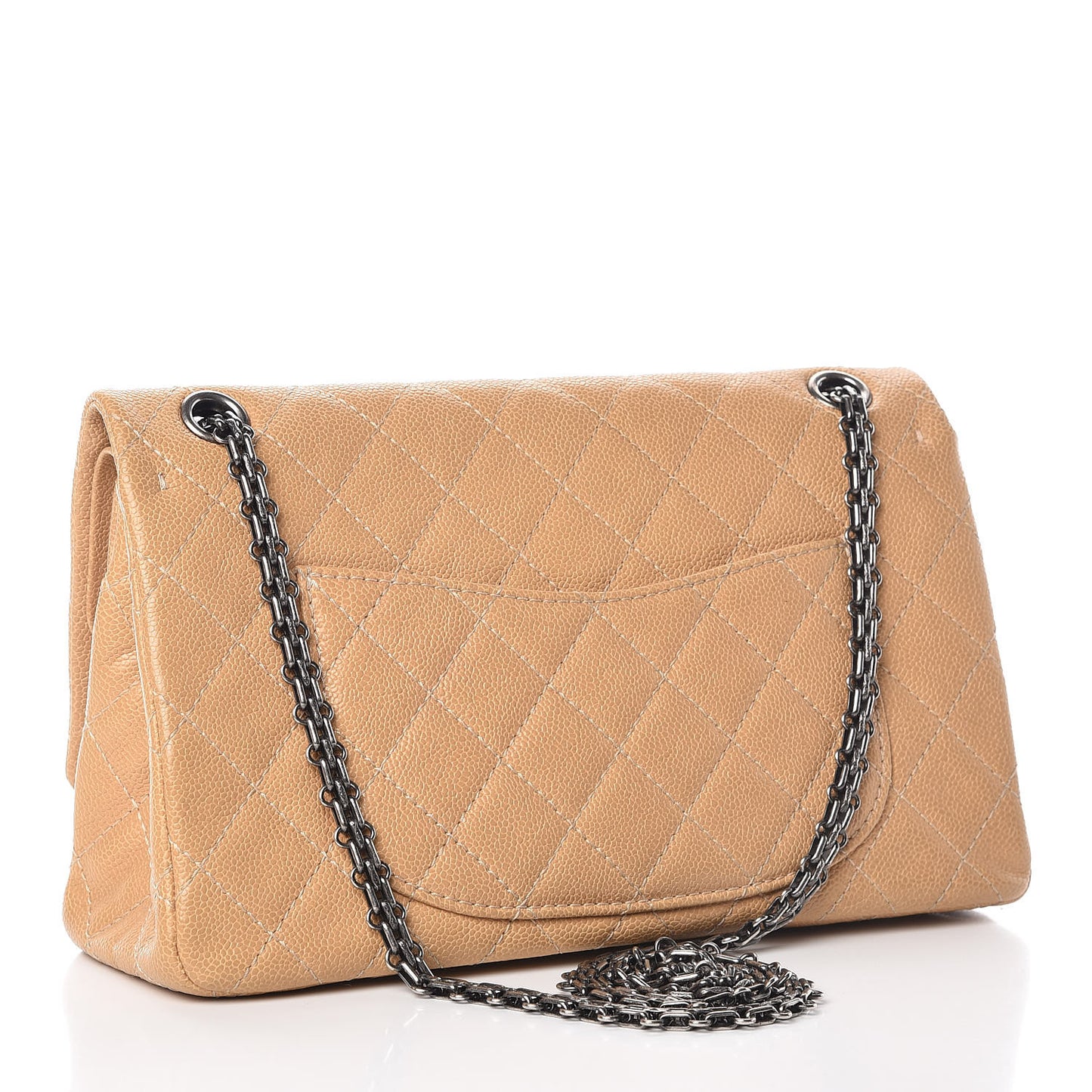 Caviar Quilted 2.55 Reissue 226 Flap Beige