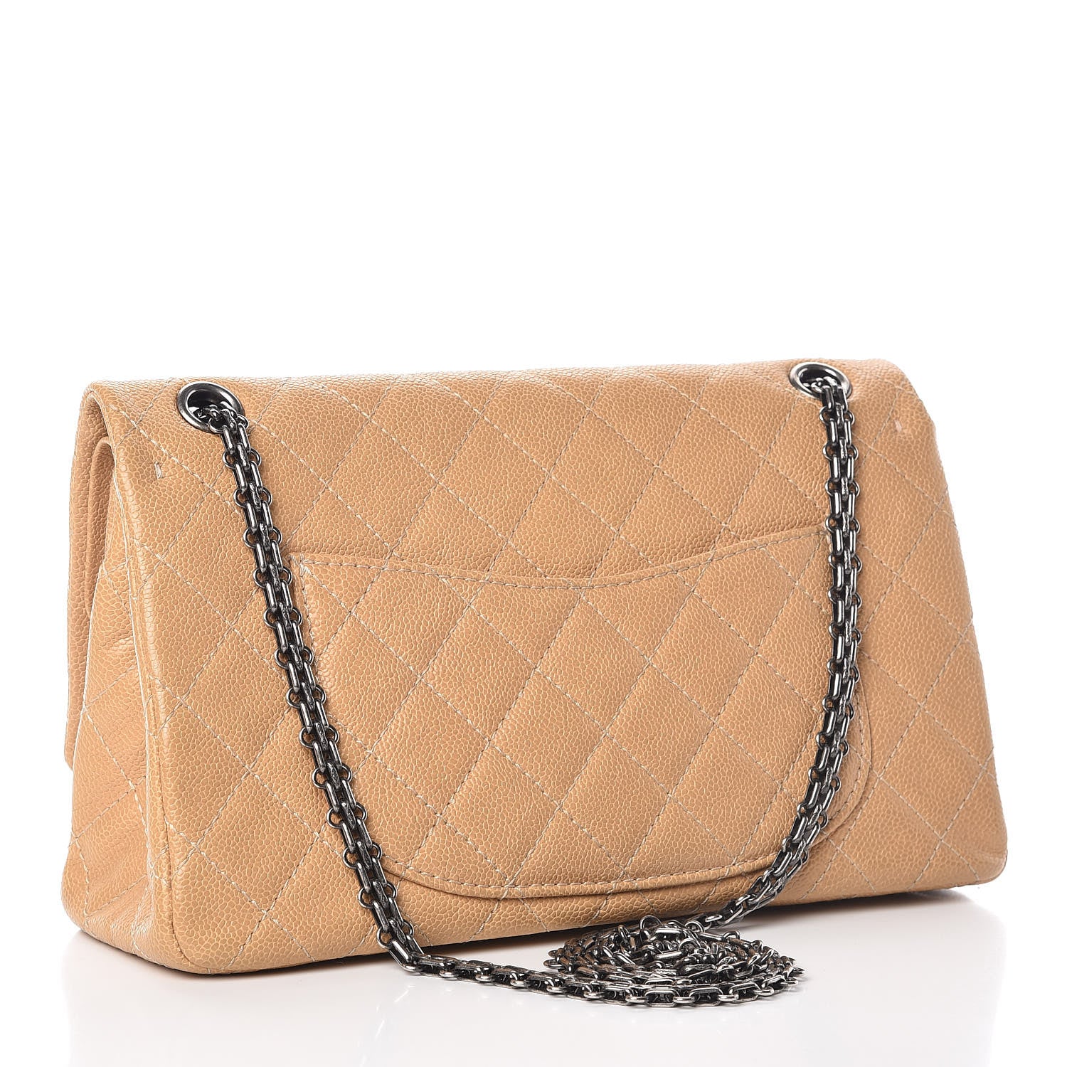 Chanel Caviar Quilted 2.55 Reissue 226 Flap Beige 3 of 13