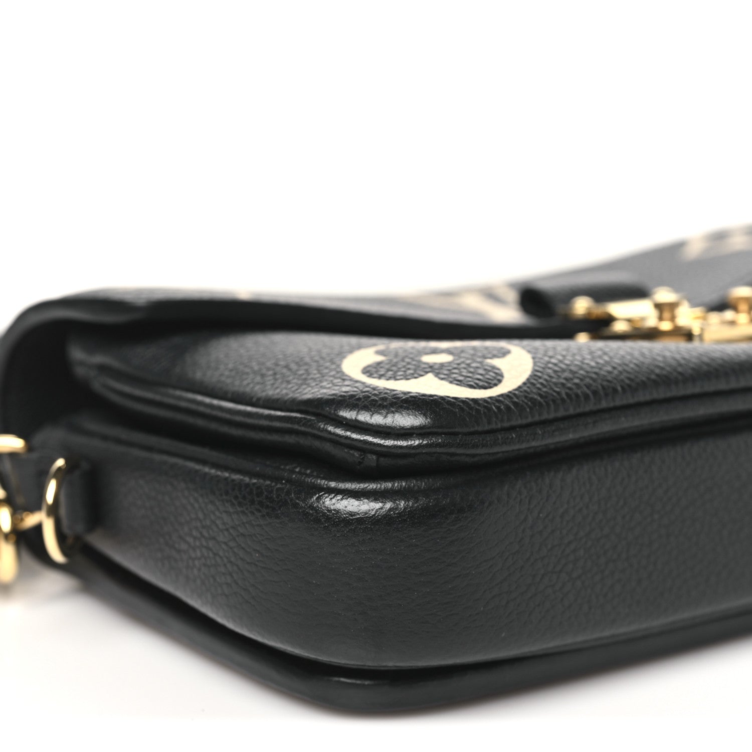 Louis Vuitton Empreinte Monogram Giant Pochette Metis East West Black Beige 8 of 9