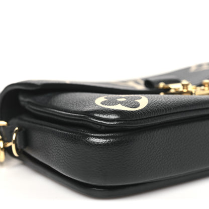Louis Vuitton Empreinte Monogram Giant Pochette Metis East West Black Beige 8 of 9