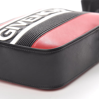 Givenchy Calfskin MC3 Crossbody Bag Black Red White 9 of 9